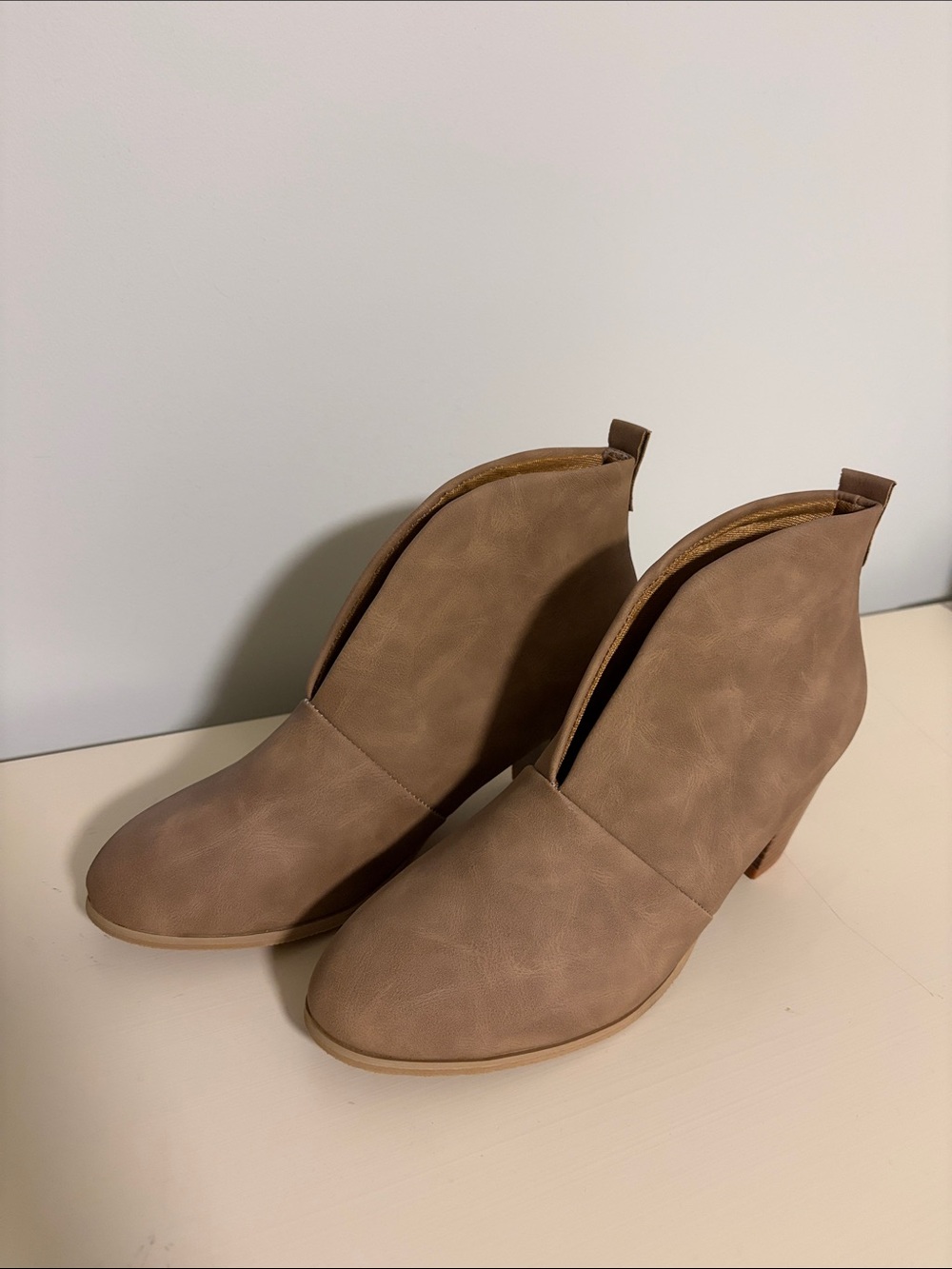 Tan Ankle Boots